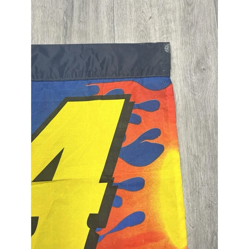 Vintage 90s NASCAR Jeff Gordon #24 Racing Garden Flag by WinCraft USA Made
